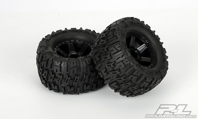Set Roti Proline Trencher 2.8" Montate pe Jante Desperado Negre (2 buc) Set Roti Proline Trencher 2.8" Montate pe Jante Desperado Negre (2 buc)