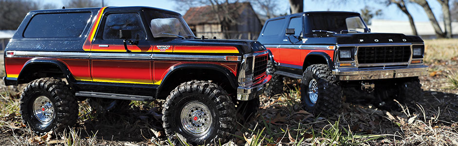 Automodel RC TRAXXAS TRX-4 Ford Bronco Romania