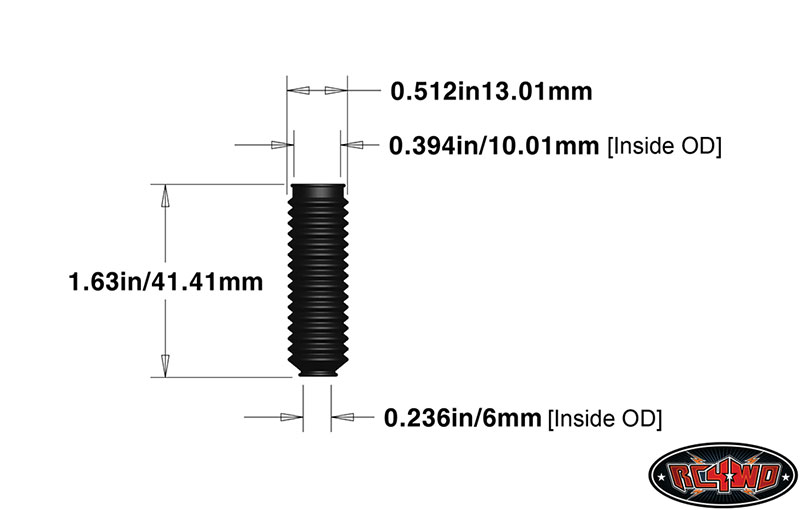 Set Protectii Amortizoare RC4WD ( Albastru/ 4 buc)